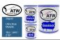 Preview: Jaguar, Ultra Blue Metallic, 1BJ / JAN / 2167: 1L Lackdose + 1L Klarlack + 500ml Härter - Set, von ATW Autoteile West.